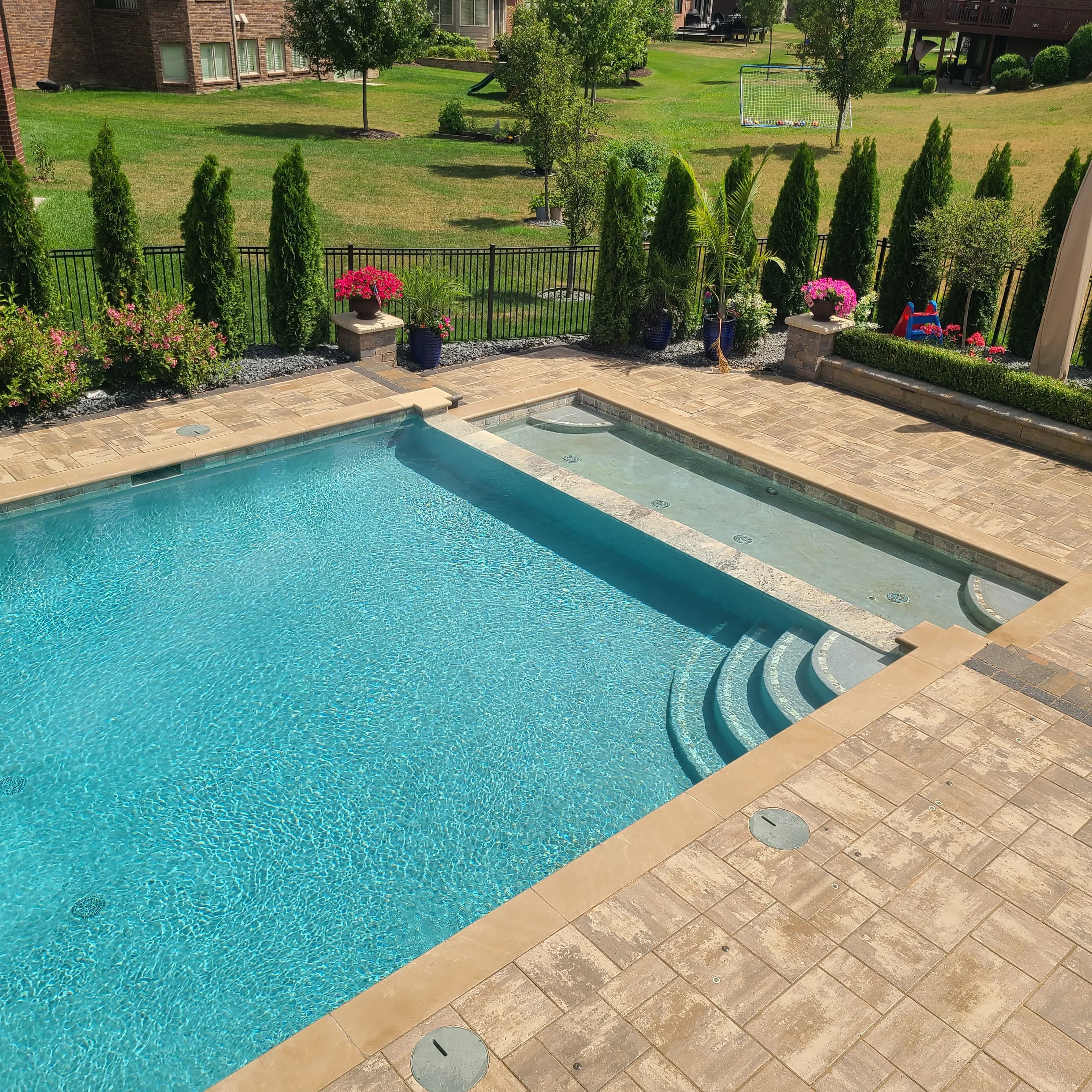 Walkway paver installation