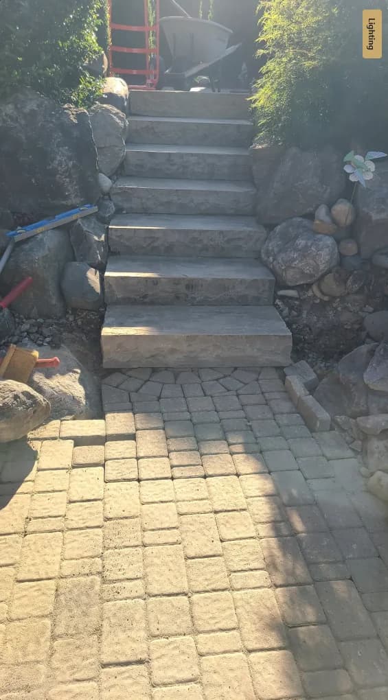 Outdoor landscape lighting design