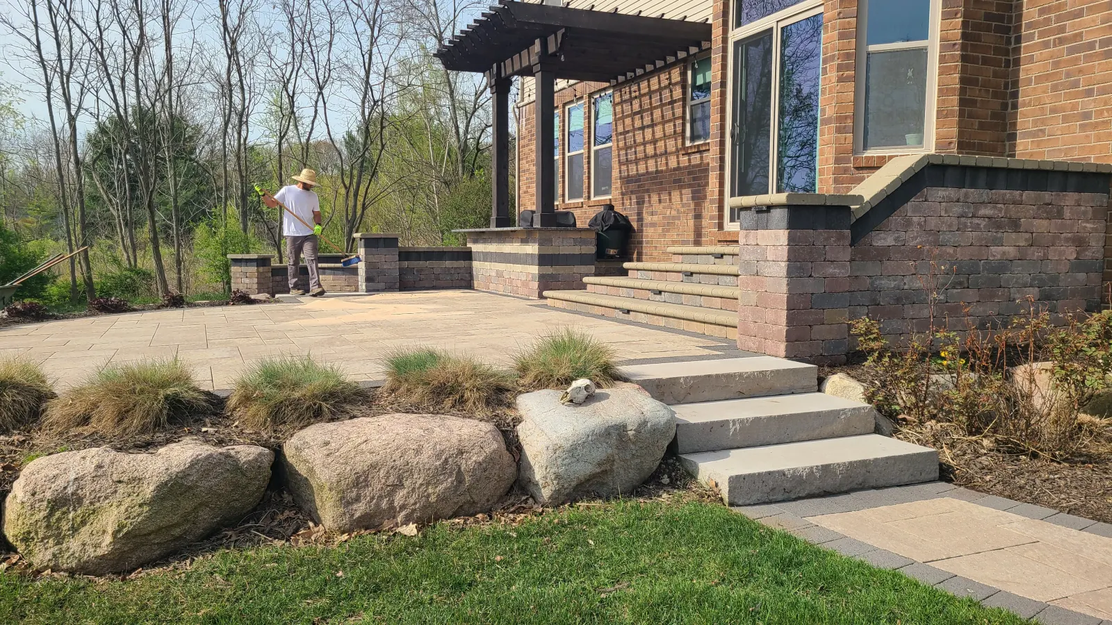 Professional landscape design and installation Macomb County